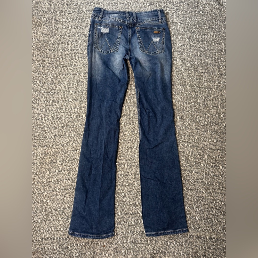 Wrangler Dark Blue Women's Flare Jeans